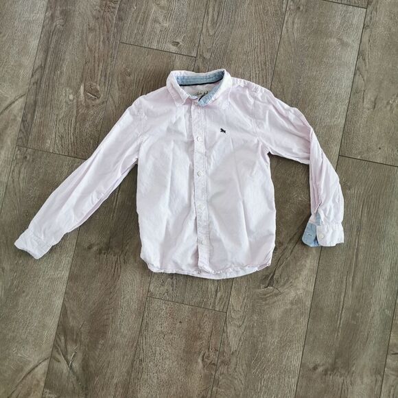 3/$15 L.O.G.G H&M boys dress shirt 7-8 - Picture 1 of 5